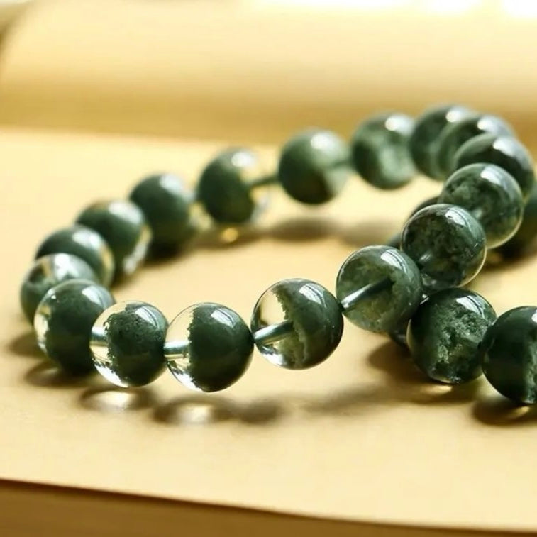 Green Phantom Crystal Bracelet -【Achieve Career Success & Attract Noble People】