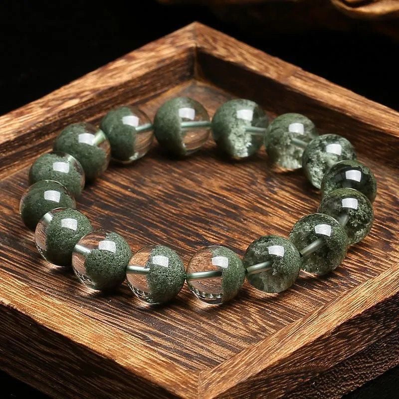 Green Phantom Crystal Bracelet -【Achieve Career Success & Attract Noble People】