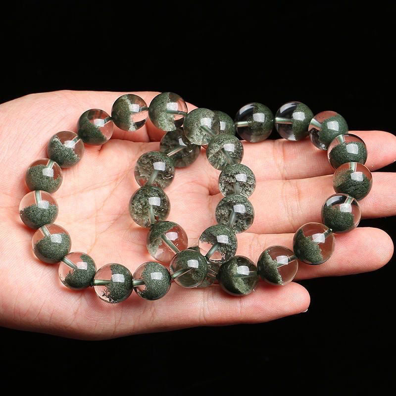 Green Phantom Crystal Bracelet -【Achieve Career Success & Attract Noble People】