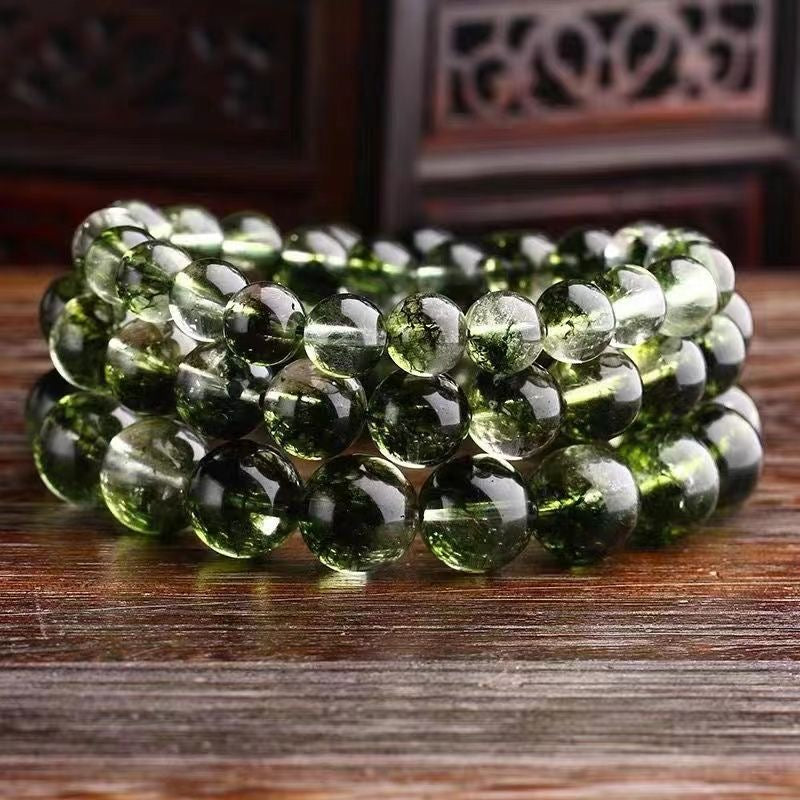 Green Phantom Crystal Bracelet -【Achieve Career Success & Attract Noble People】