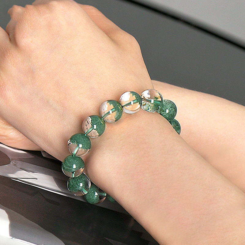 Green Phantom Crystal Bracelet -【Achieve Career Success & Attract Noble People】