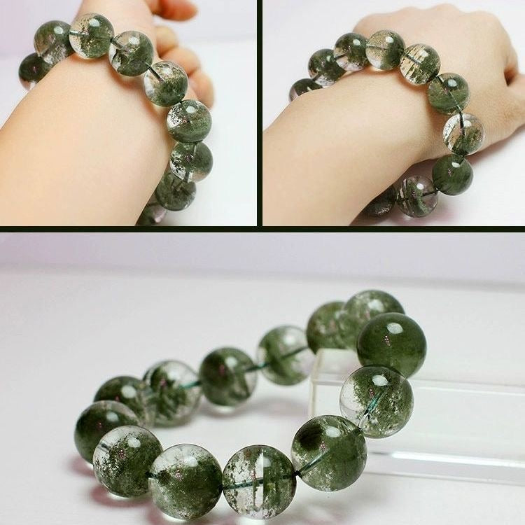 Green Phantom Crystal Bracelet -【Achieve Career Success & Attract Noble People】