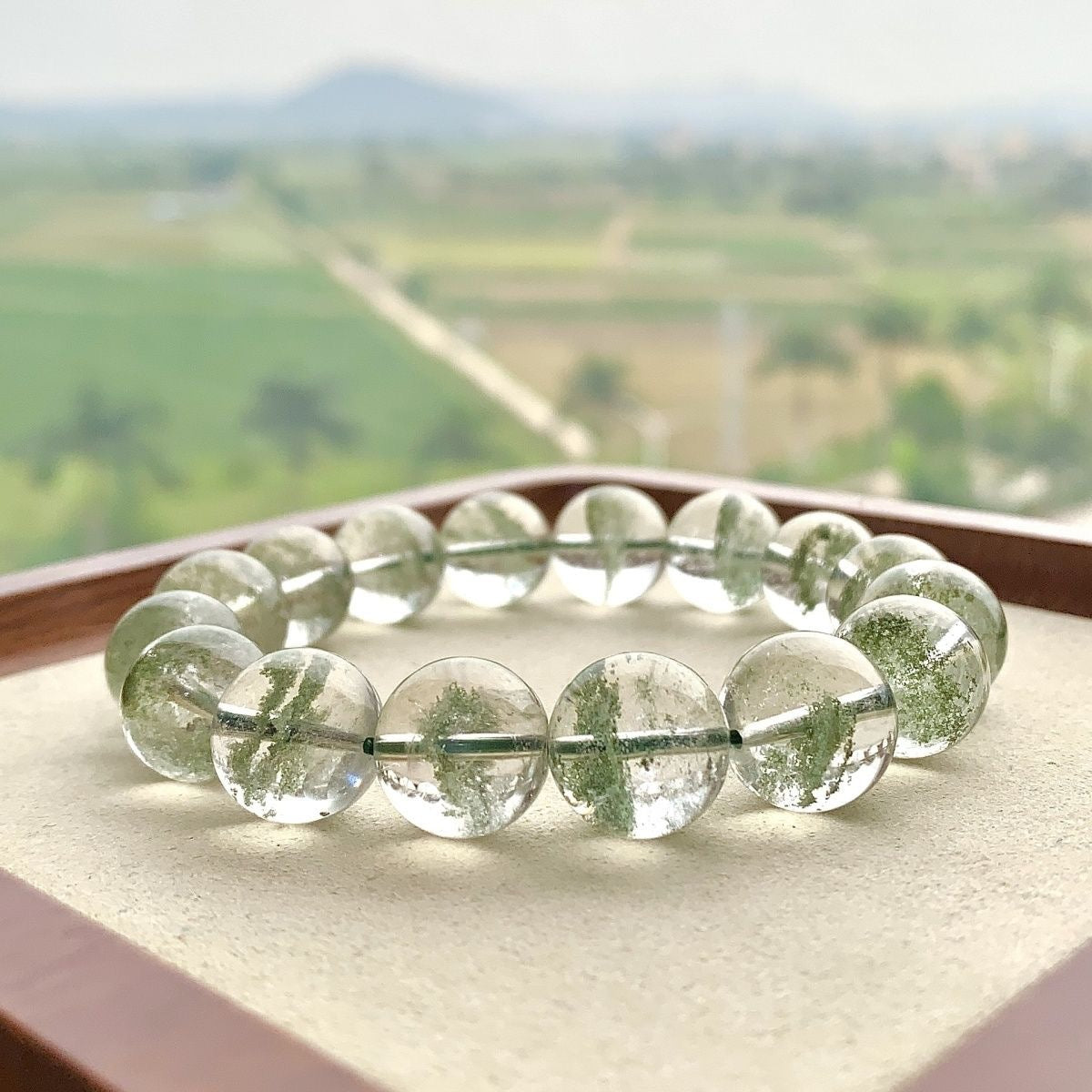 Green Phantom Crystal Bracelet -【Achieve Career Success & Attract Noble People】