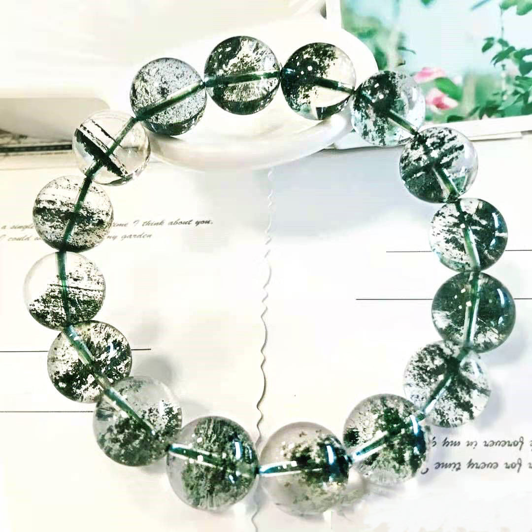 Green Phantom Crystal Bracelet -【Achieve Career Success & Attract Noble People】