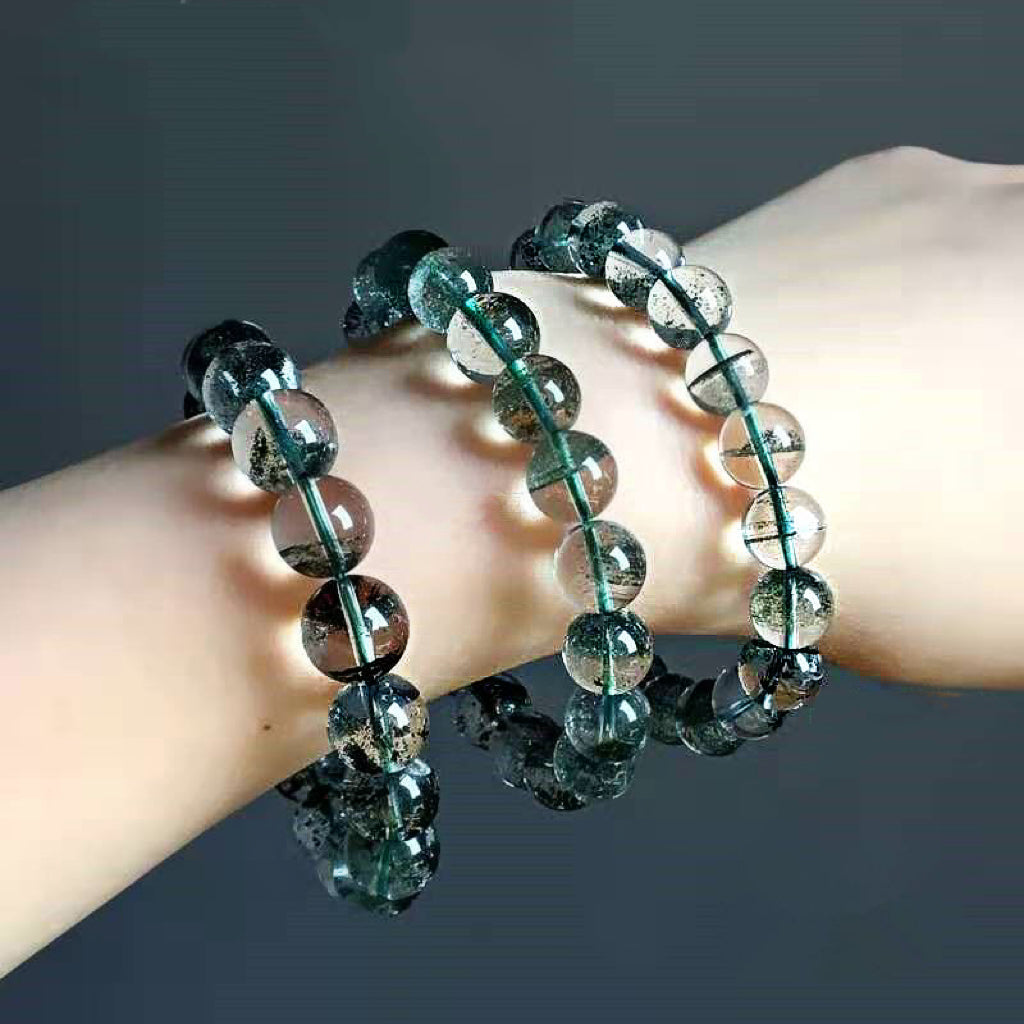 Green Phantom Crystal Bracelet -【Achieve Career Success & Attract Noble People】