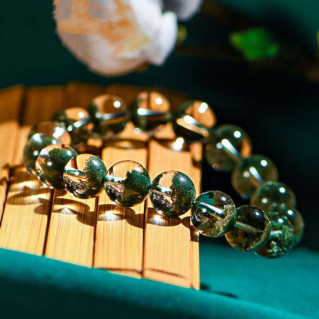 Green Phantom Crystal Bracelet -【Achieve Career Success & Attract Noble People】