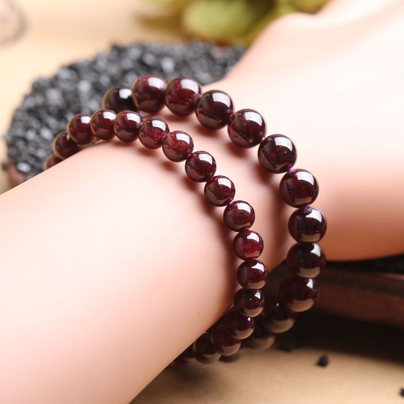 Pure Natural Garnet Bracelet -【Regulate Health & Beauty Care】