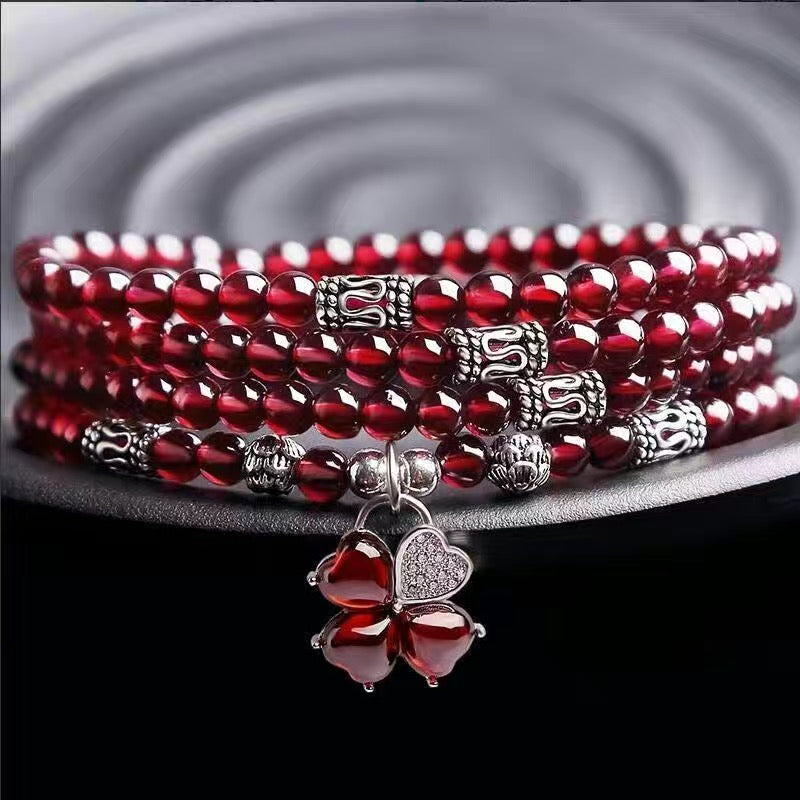 Pure Natural Garnet Bracelet -【Regulate Health & Beauty Care】