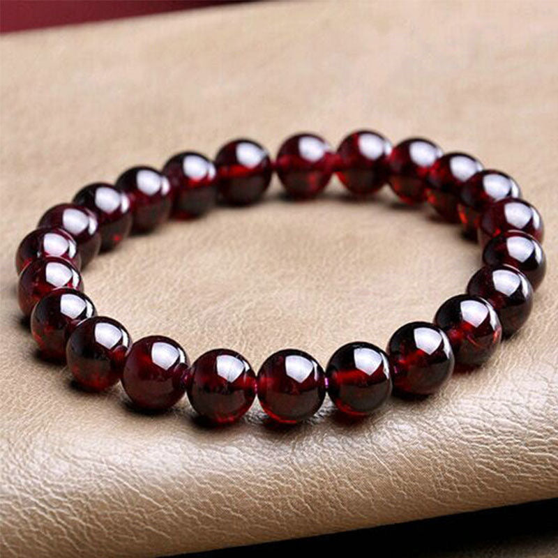 Pure Natural Garnet Bracelet -【Regulate Health & Beauty Care】