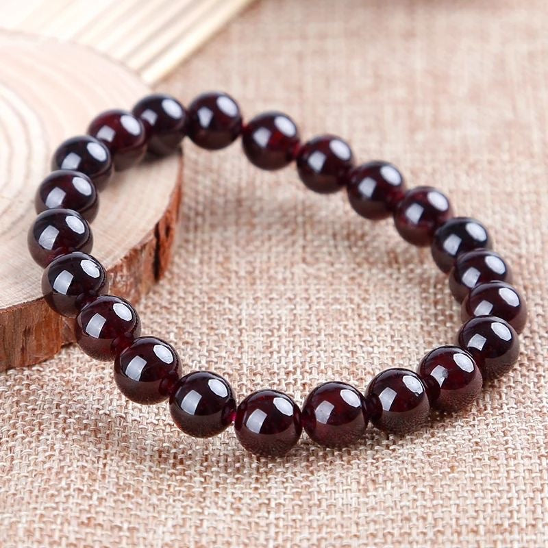 Pure Natural Garnet Bracelet -【Regulate Health & Beauty Care】