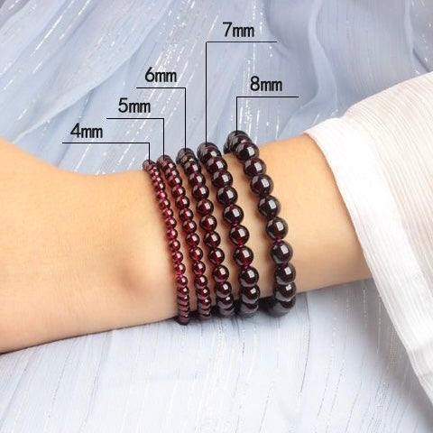 Pure Natural Garnet Bracelet -【Regulate Health & Beauty Care】