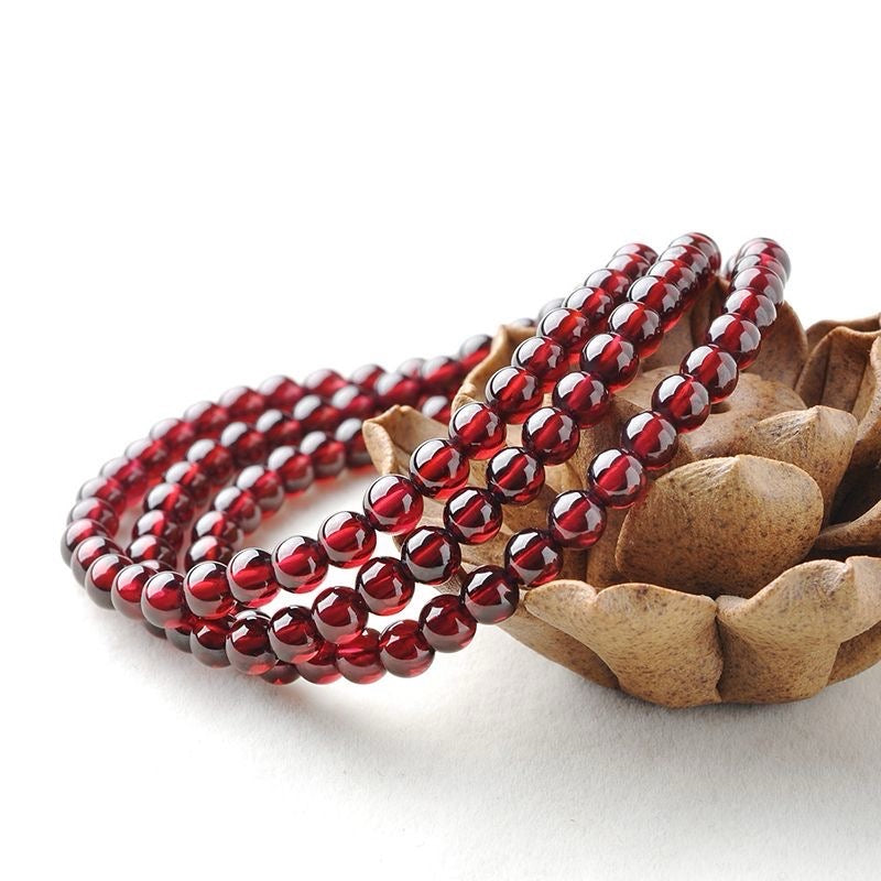 Pure Natural Garnet Bracelet -【Regulate Health & Beauty Care】