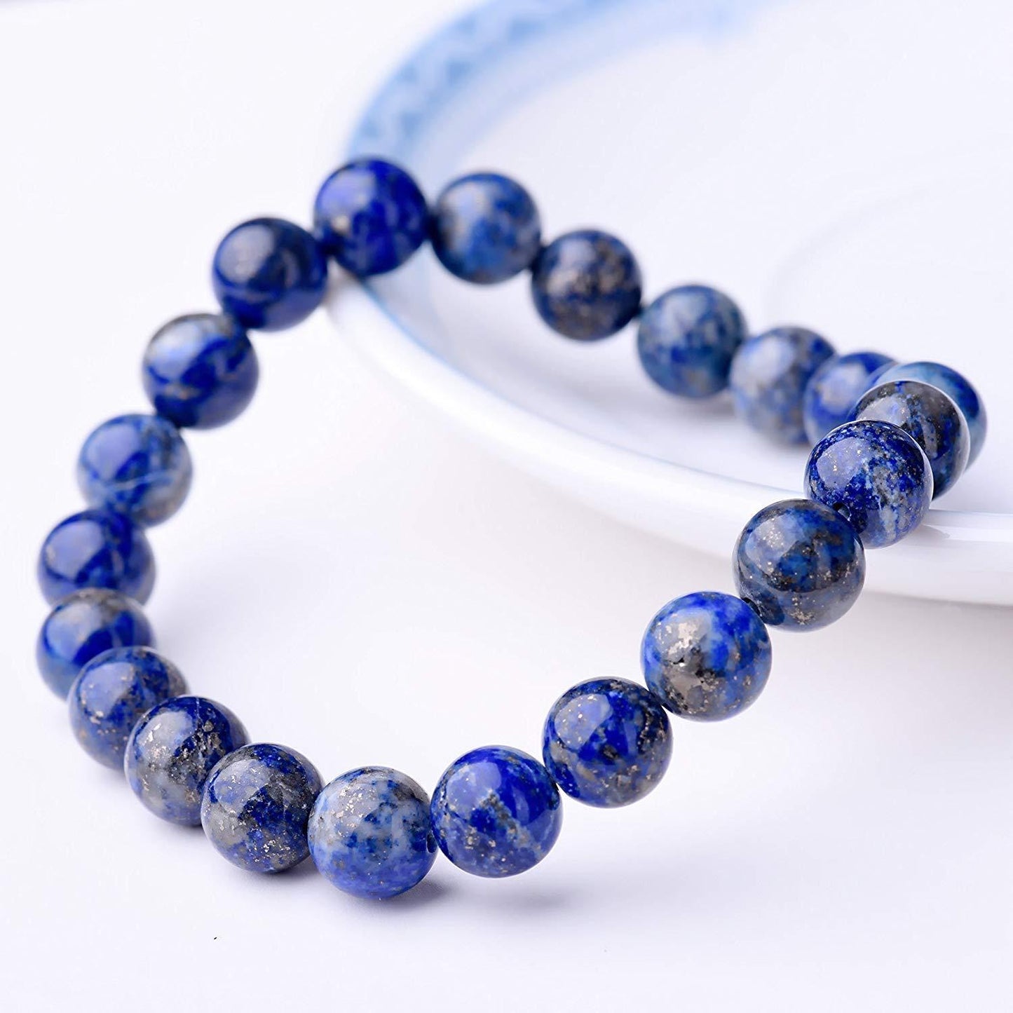 Lapis Lazuli Bracelet -【Get Inner Balance & Purify Energy】