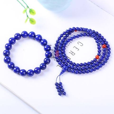 Lapis Lazuli Bracelet -【Get Inner Balance & Purify Energy】