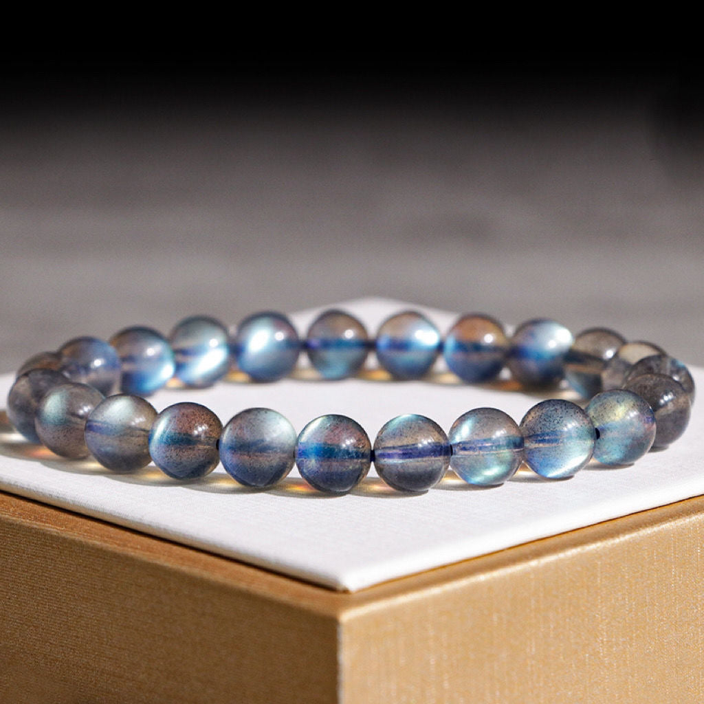 Feng Shui Moonstone Bracelet -【Attract Pure Love & Soothing Mind】