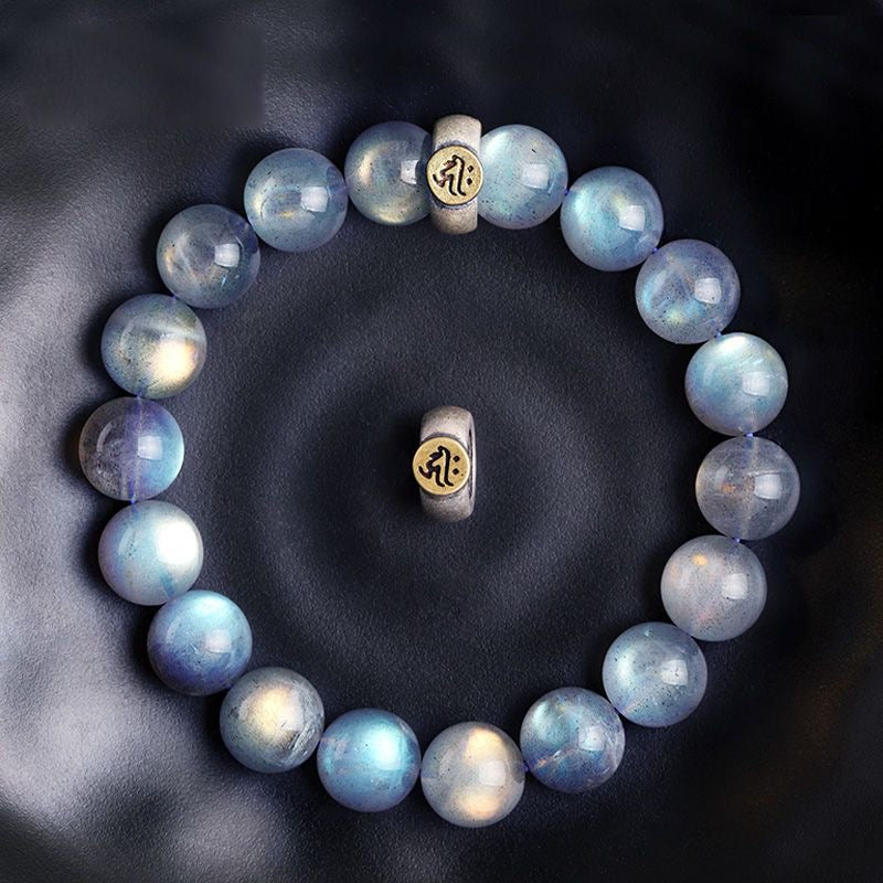 Feng Shui Moonstone Bracelet -【Attract Pure Love & Soothing Mind】