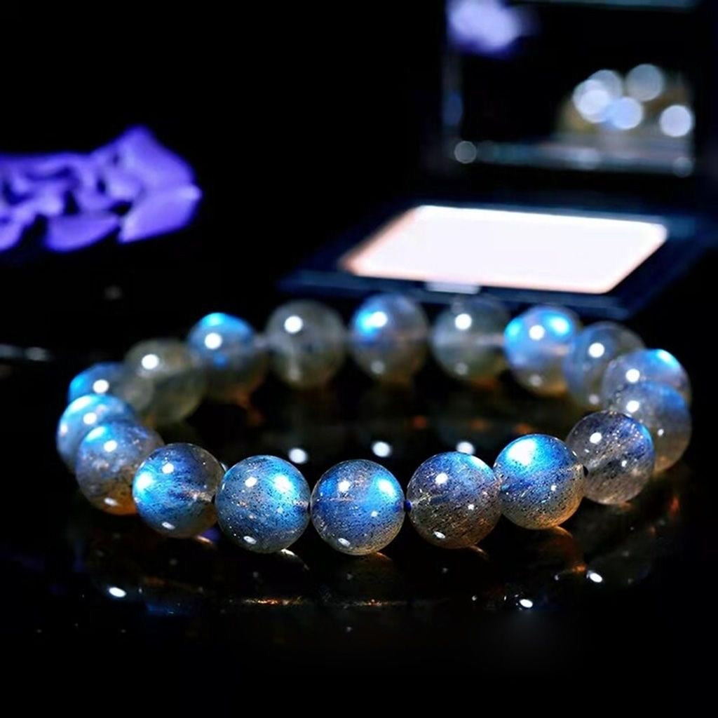 Feng Shui Moonstone Bracelet -【Attract Pure Love & Soothing Mind】