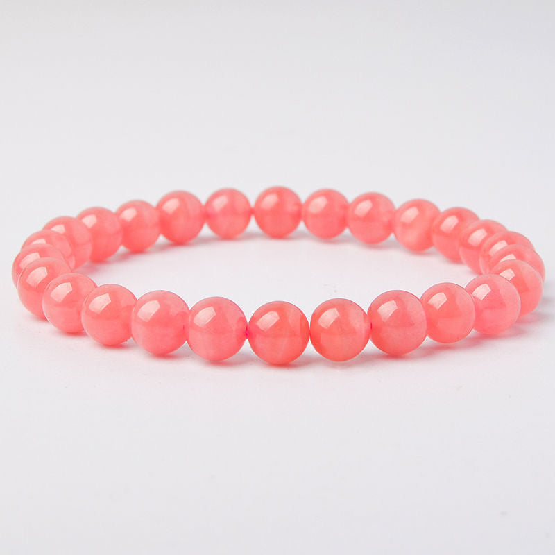 Natural Rhodochrosite Bracelet -【Attract Unwavering Love & Be Healed】