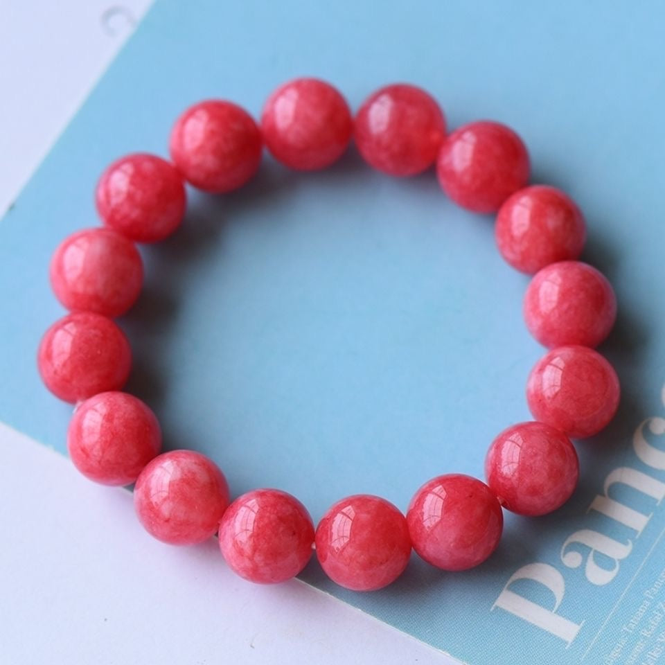 Natural Rhodochrosite Bracelet -【Attract Unwavering Love & Be Healed】