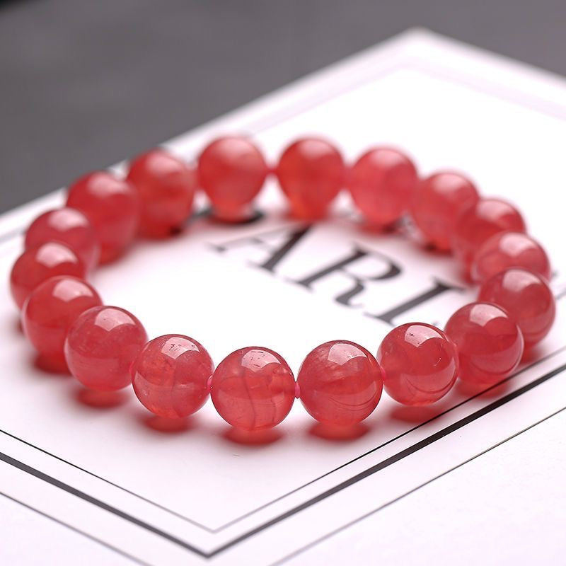 Natural Rhodochrosite Bracelet -【Attract Unwavering Love & Be Healed】