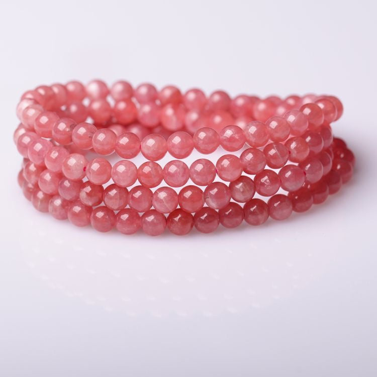 Natural Rhodochrosite Bracelet -【Attract Unwavering Love & Be Healed】