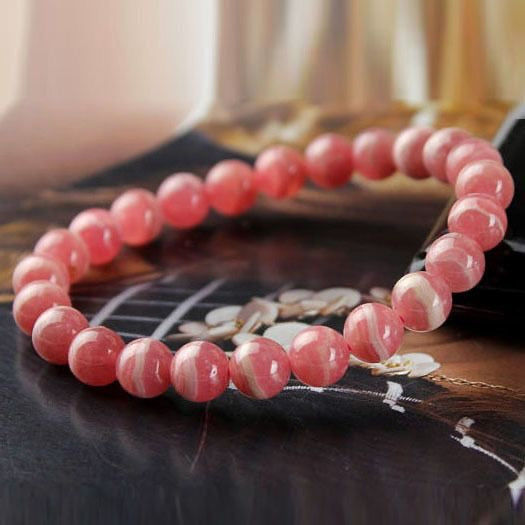 Natural Rhodochrosite Bracelet -【Attract Unwavering Love & Be Healed】