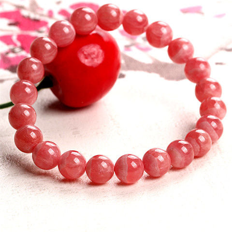 Natural Rhodochrosite Bracelet -【Attract Unwavering Love & Be Healed】