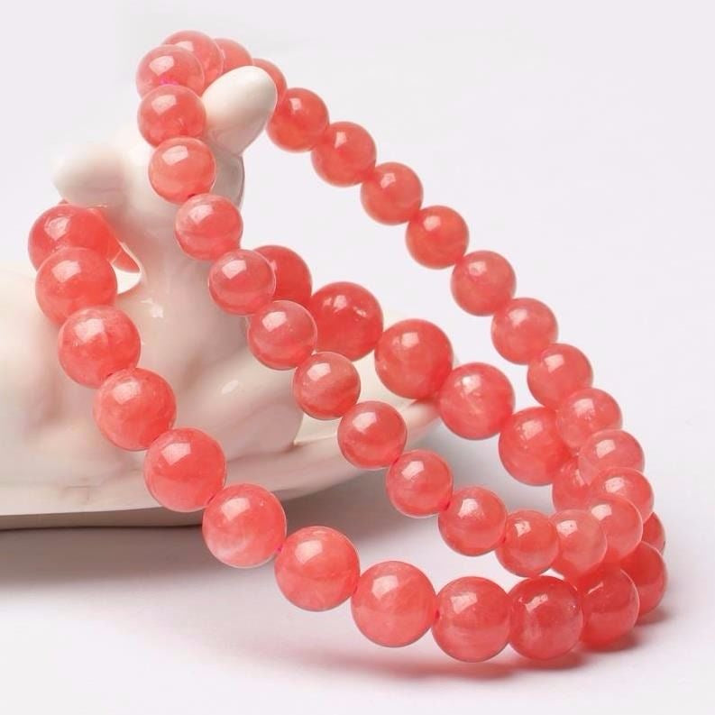 Natural Rhodochrosite Bracelet -【Attract Unwavering Love & Be Healed】