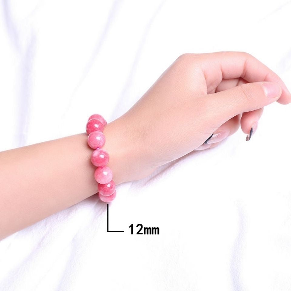 Natural Rhodochrosite Bracelet -【Attract Unwavering Love & Be Healed】