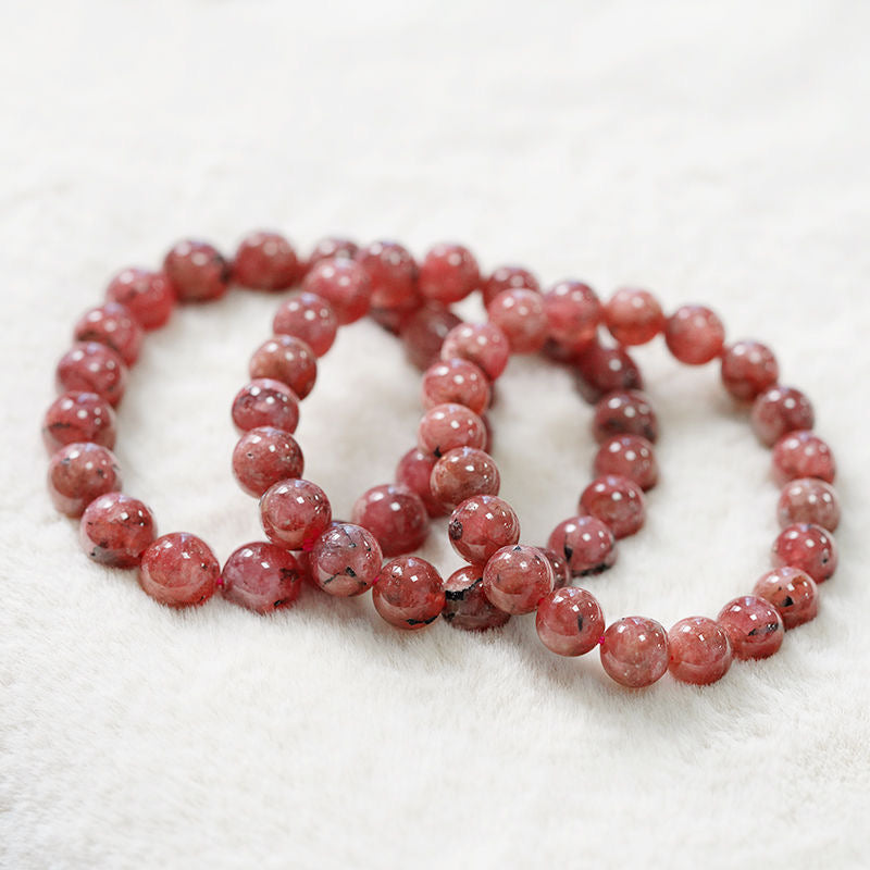 Natural Rhodochrosite Bracelet -【Attract Unwavering Love & Be Healed】