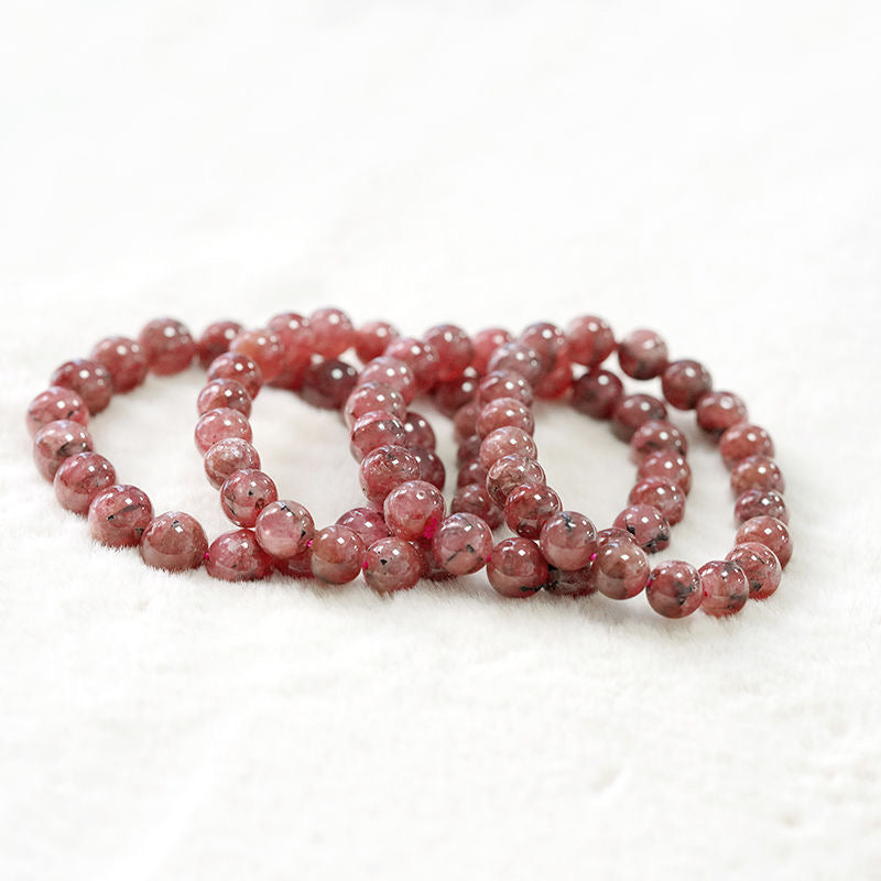 Natural Rhodochrosite Bracelet -【Attract Unwavering Love & Be Healed】