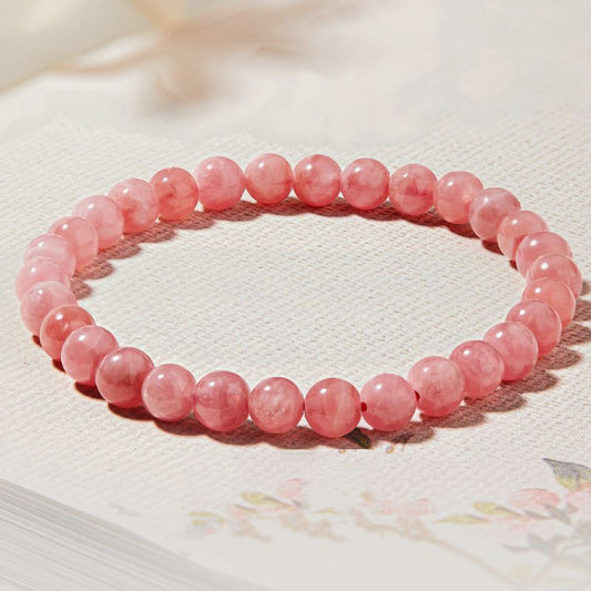 Natural Rhodochrosite Bracelet -【Attract Unwavering Love & Be Healed】