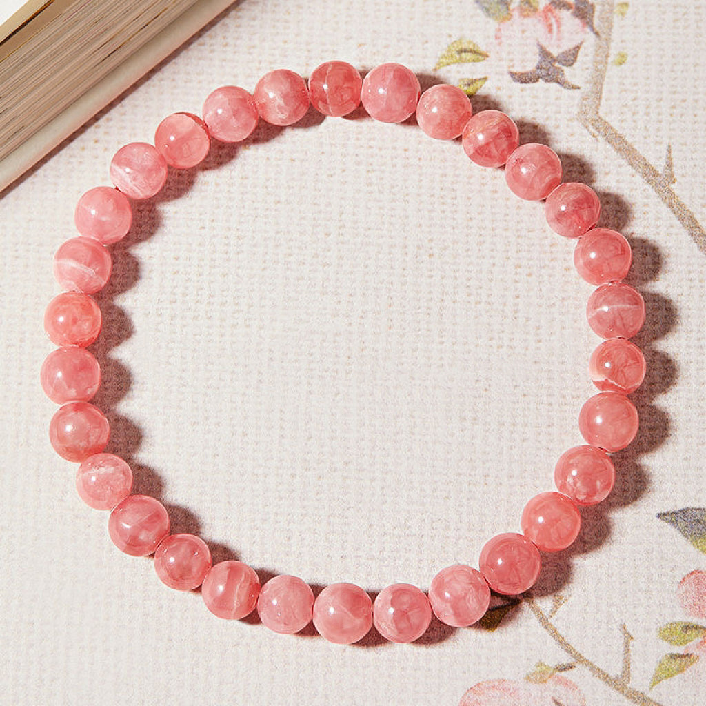 Natural Rhodochrosite Bracelet -【Attract Unwavering Love & Be Healed】