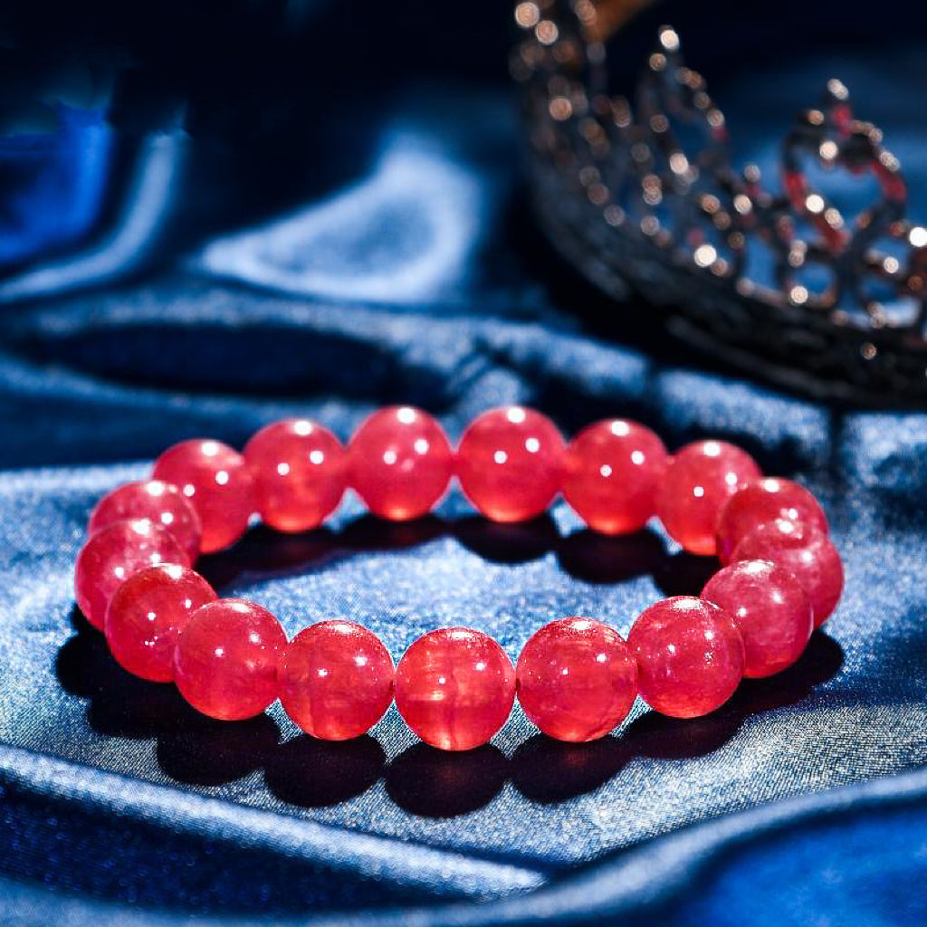 Natural Rhodochrosite Bracelet -【Attract Unwavering Love & Be Healed】