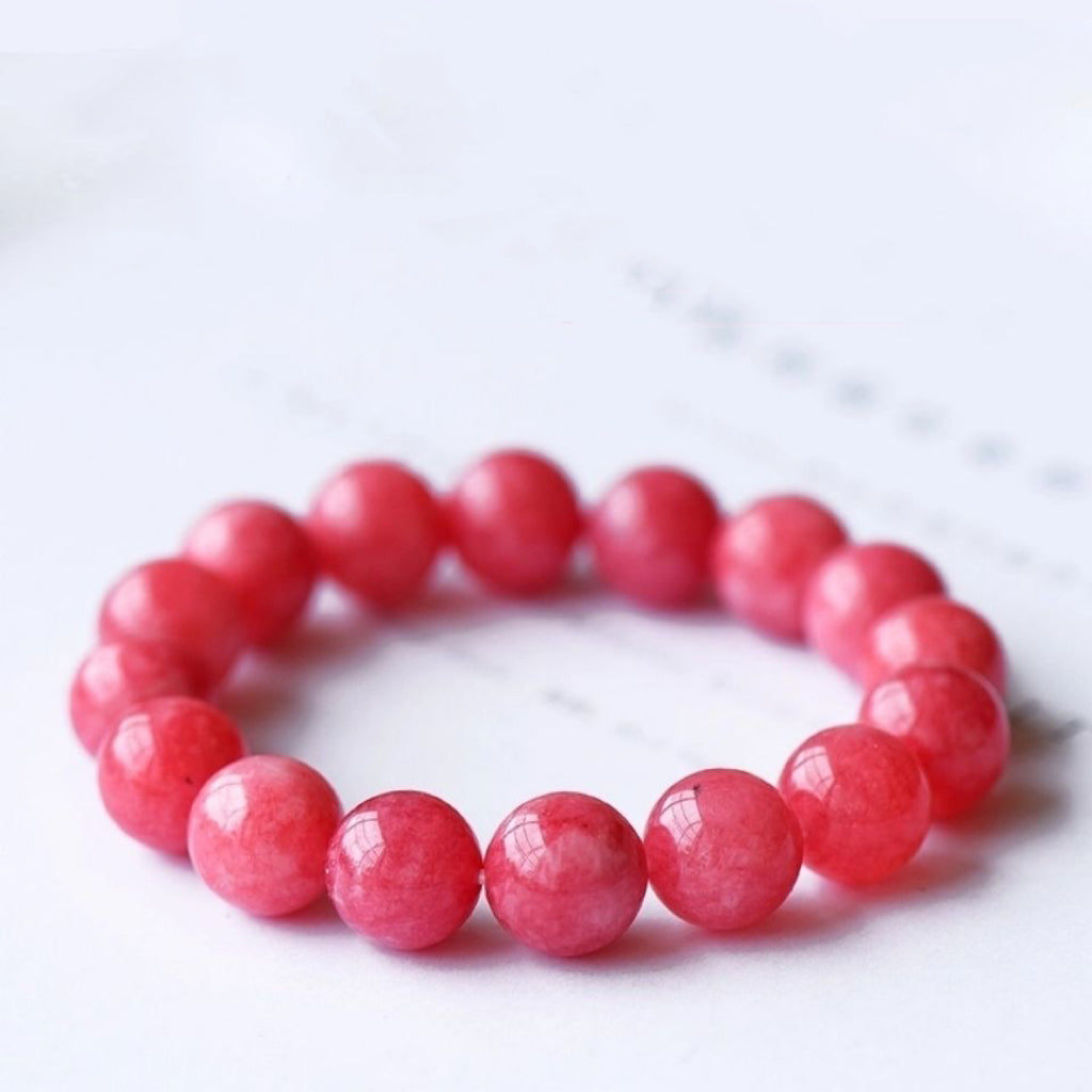 Natural Rhodochrosite Bracelet -【Attract Unwavering Love & Be Healed】