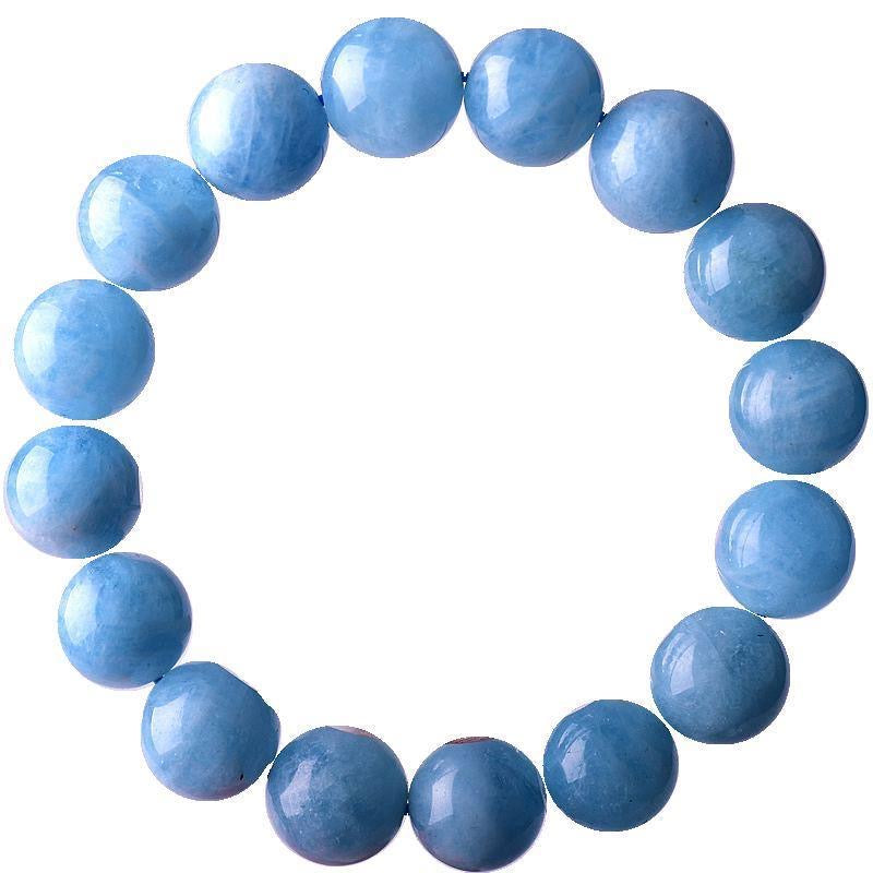 Pure Natural Aquamarine Bracelet -【Zen Meditation & Energy Cleansing】