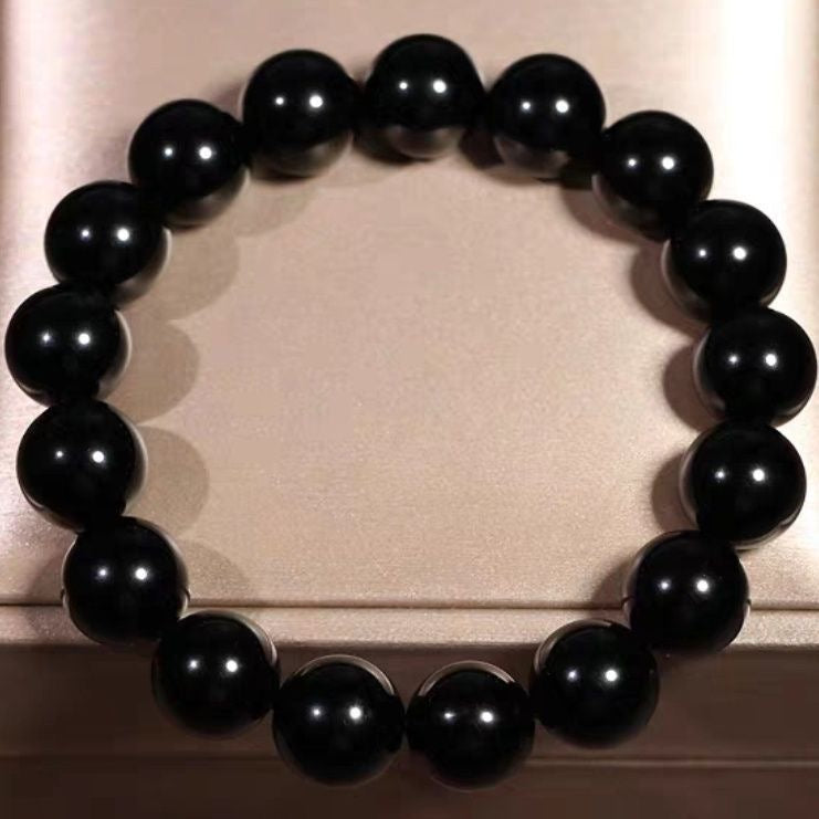 Natural Obsidian Bracelet -【Body Mind Balance & Bless Health】