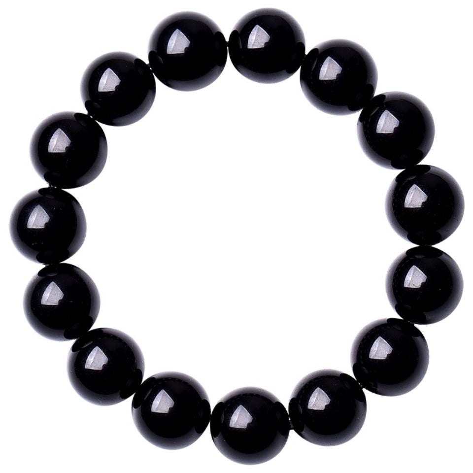 Natural Obsidian Bracelet -【Body Mind Balance & Bless Health】