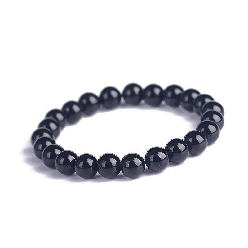 Natural Obsidian Bracelet -【Body Mind Balance & Bless Health】