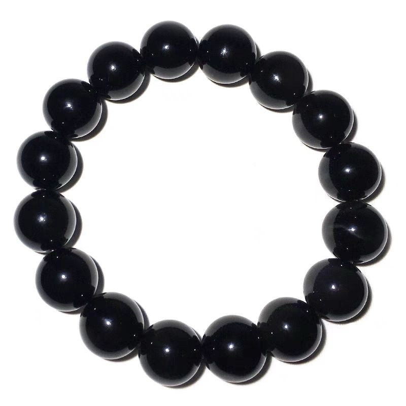 Natural Obsidian Bracelet -【Body Mind Balance & Bless Health】