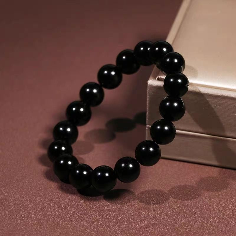 Natural Obsidian Bracelet -【Body Mind Balance & Bless Health】