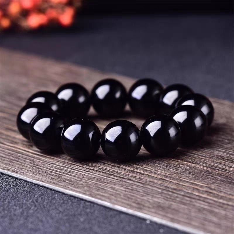 Natural Obsidian Bracelet -【Body Mind Balance & Bless Health】