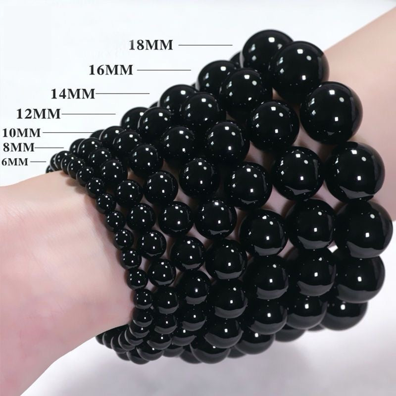 Natural Obsidian Bracelet -【Body Mind Balance & Bless Health】