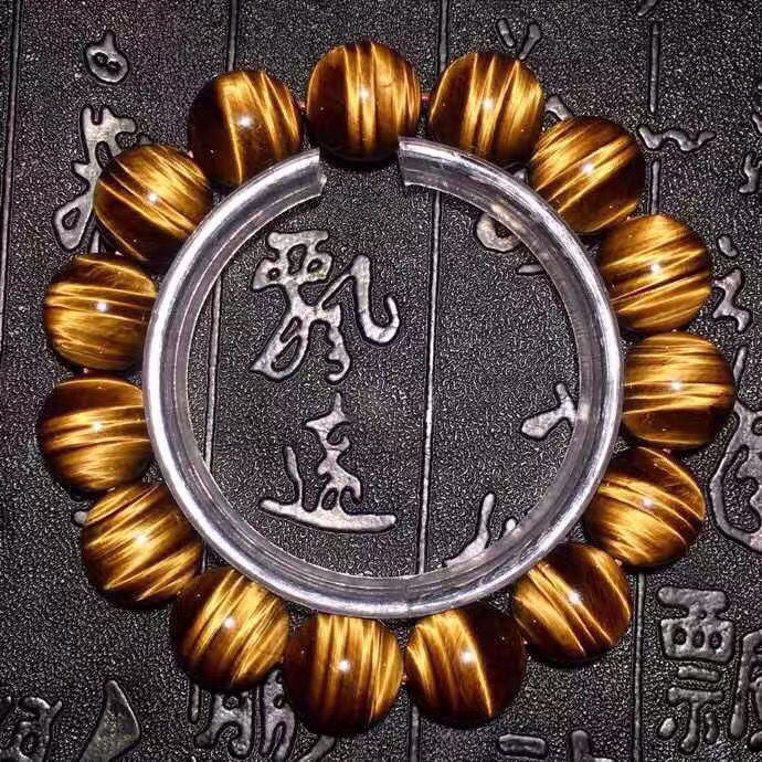 Powerful Spirit Tiger's Eye Stone Bracelet -【Achieve Career & Accelerate Manifestation】