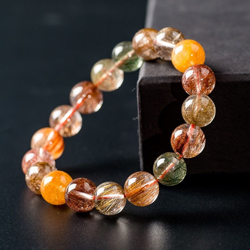 Fortune Luck Longevity Feng Shui Crystal Bracelet -【Attract Wealth & Increase Fortune】