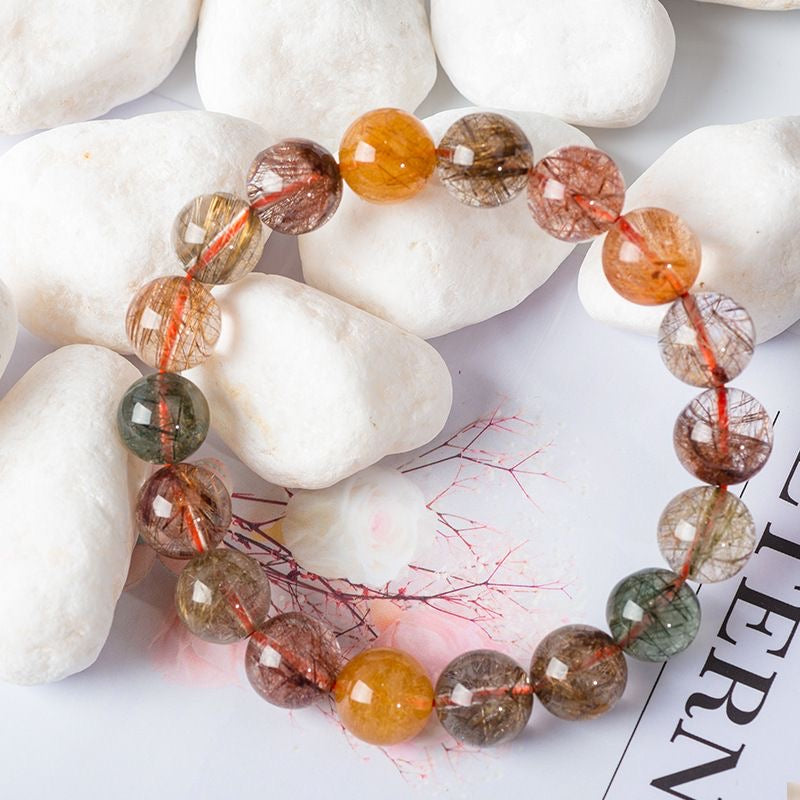 Fortune Luck Longevity Feng Shui Crystal Bracelet -【Attract Wealth & Increase Fortune】