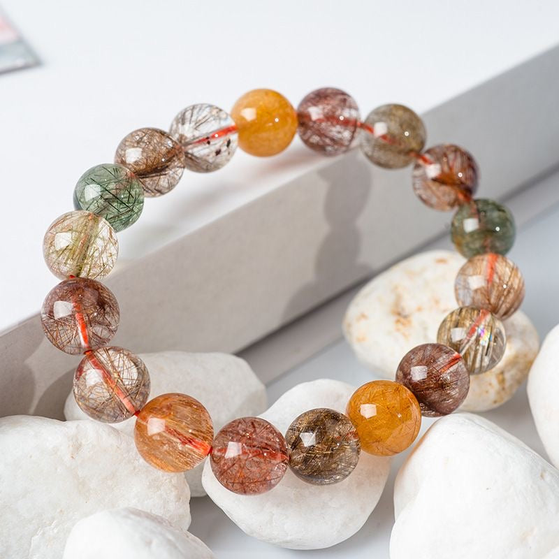 Fortune Luck Longevity Feng Shui Crystal Bracelet -【Attract Wealth & Increase Fortune】