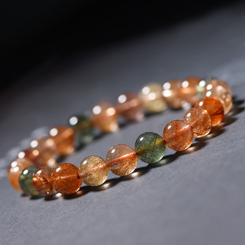 Fortune Luck Longevity Feng Shui Crystal Bracelet -【Attract Wealth & Increase Fortune】