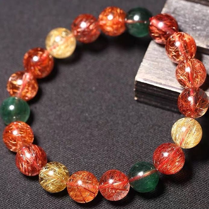 Fortune Luck Longevity Feng Shui Crystal Bracelet -【Attract Wealth & Increase Fortune】