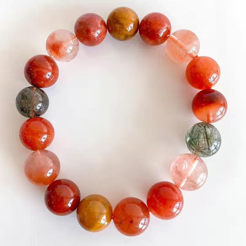 Fortune Luck Longevity Feng Shui Crystal Bracelet -【Attract Wealth & Increase Fortune】